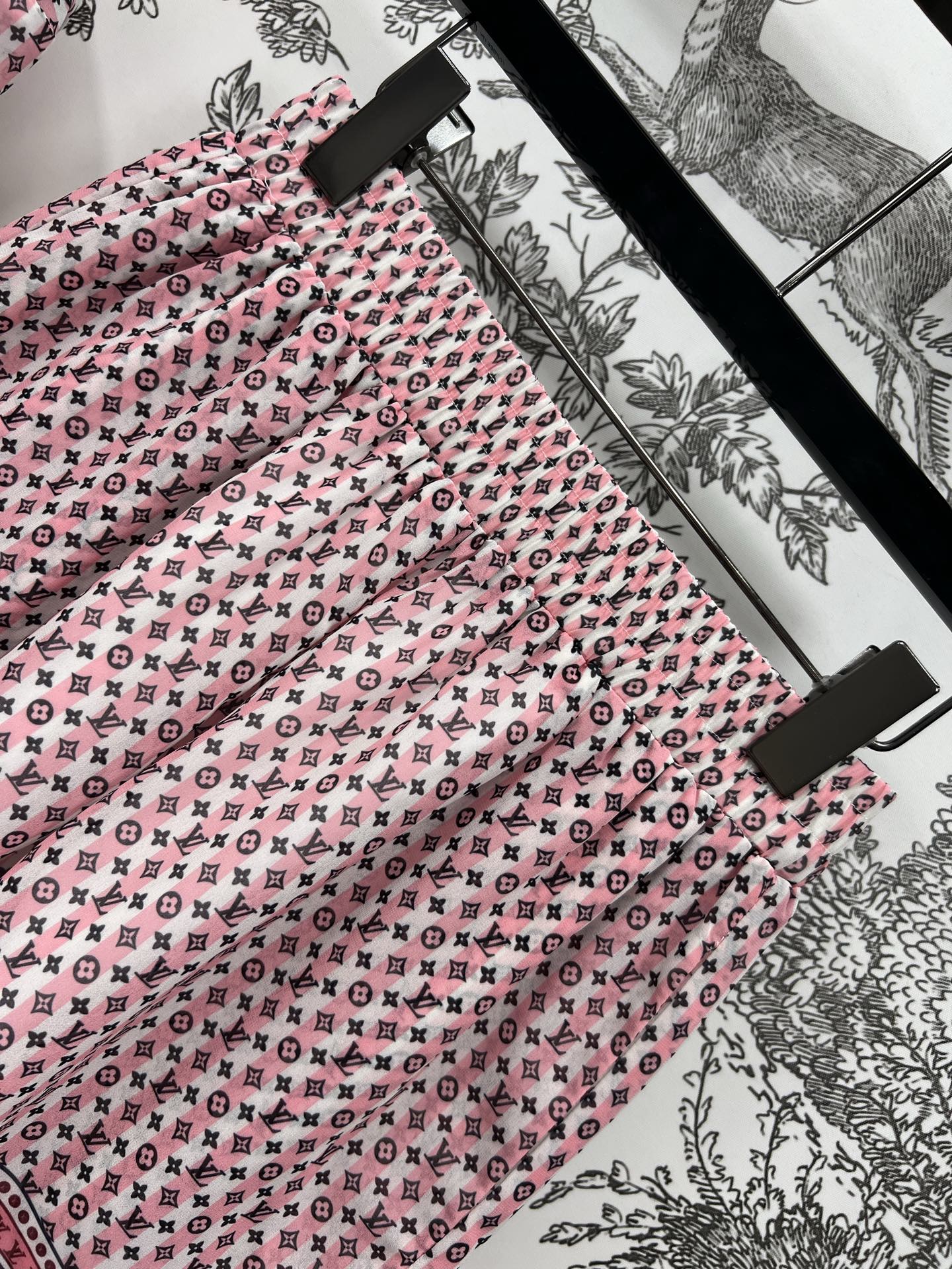 LV 25S SHIRT SHORTS SET IN POLYESTER 263071