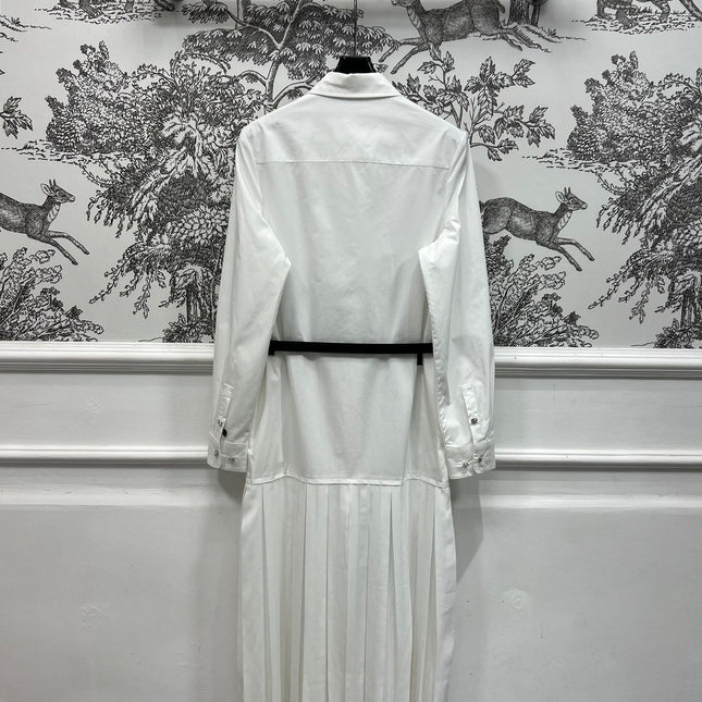 LV PLEATED DRESS 268729