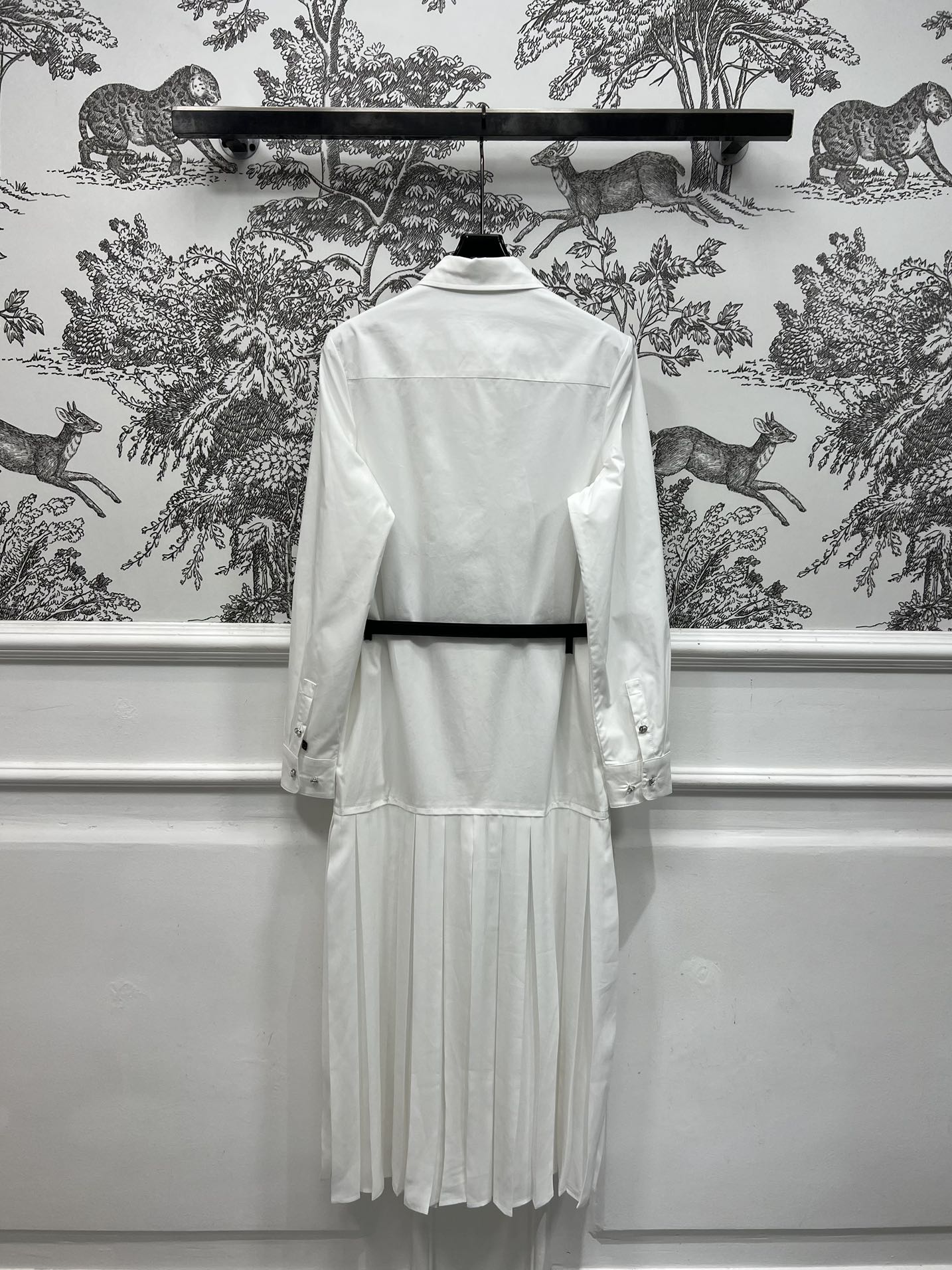 LV PLEATED DRESS 268729
