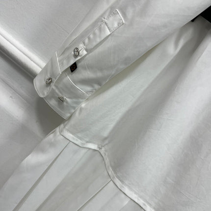 LV PLEATED DRESS 268729