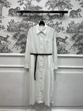 LV PLEATED DRESS 268729
