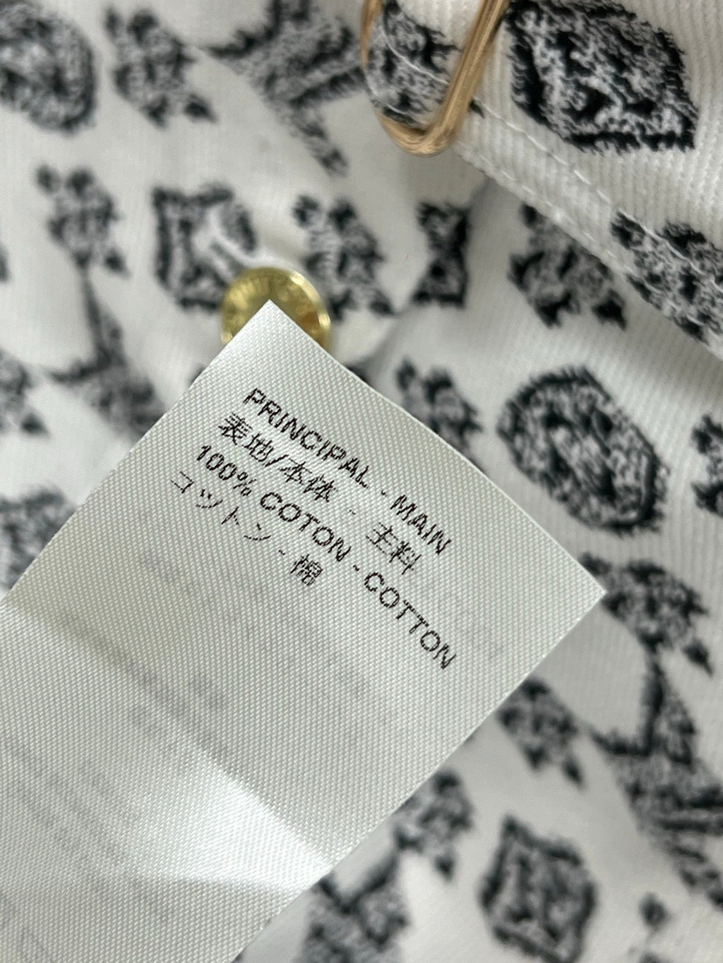 LV JACQUARD PATTERN ROUND NECK DENIM DRESS 274622