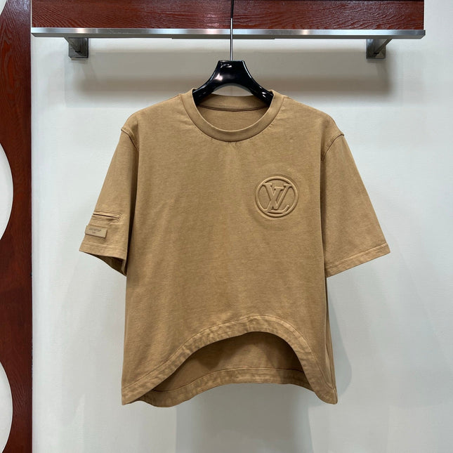LV SHIRT IN YELLOW COTTON 292941