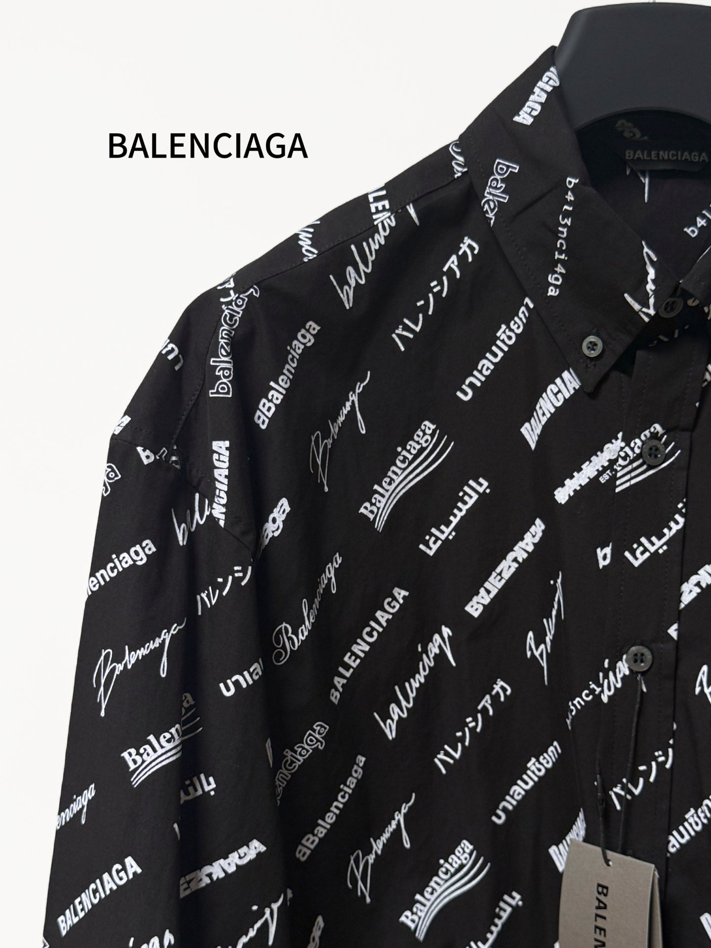 BALENCIAGA 26S LONG SLEEVE SHIRT 124