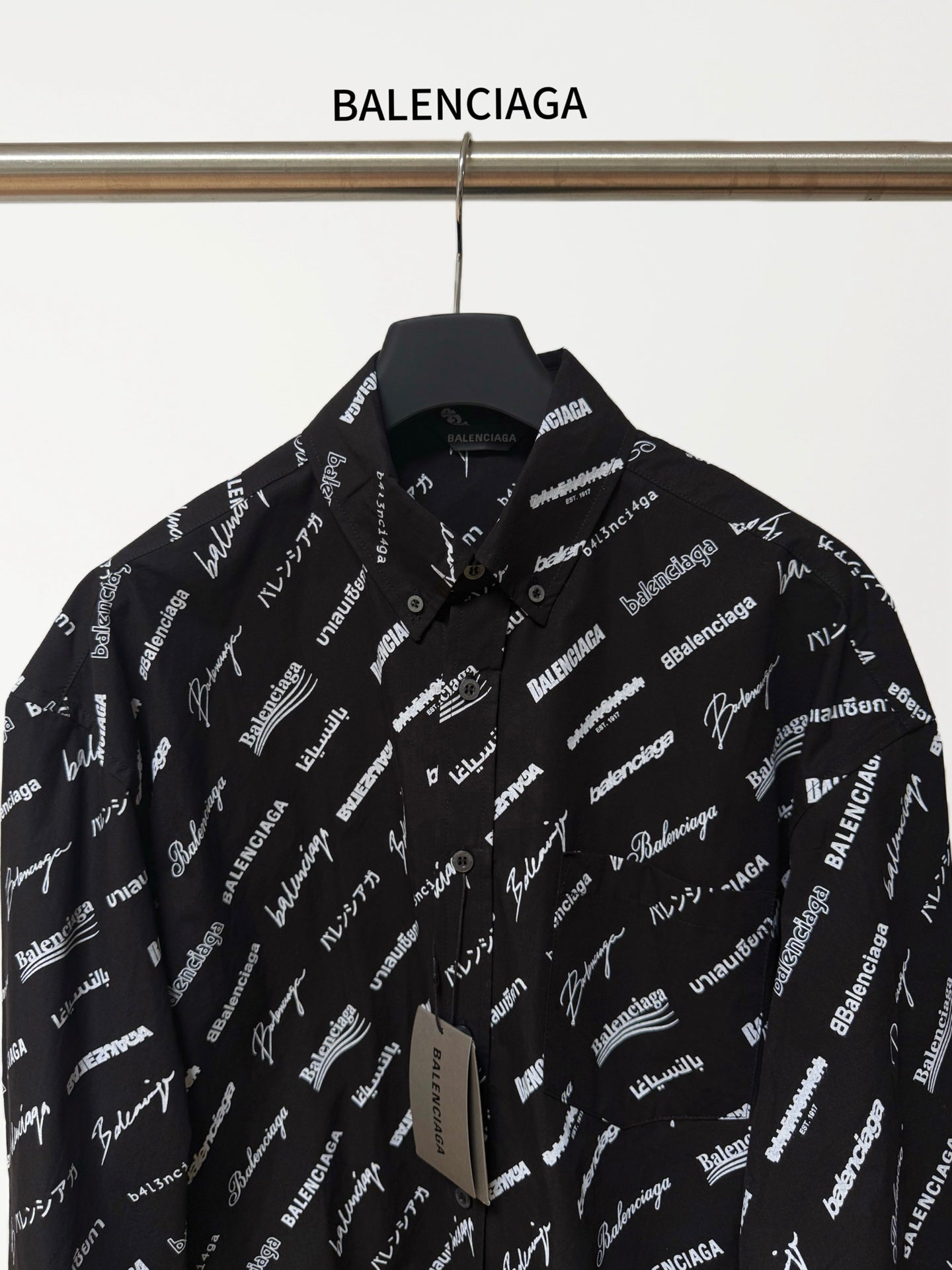 BALENCIAGA 26S LONG SLEEVE SHIRT 124