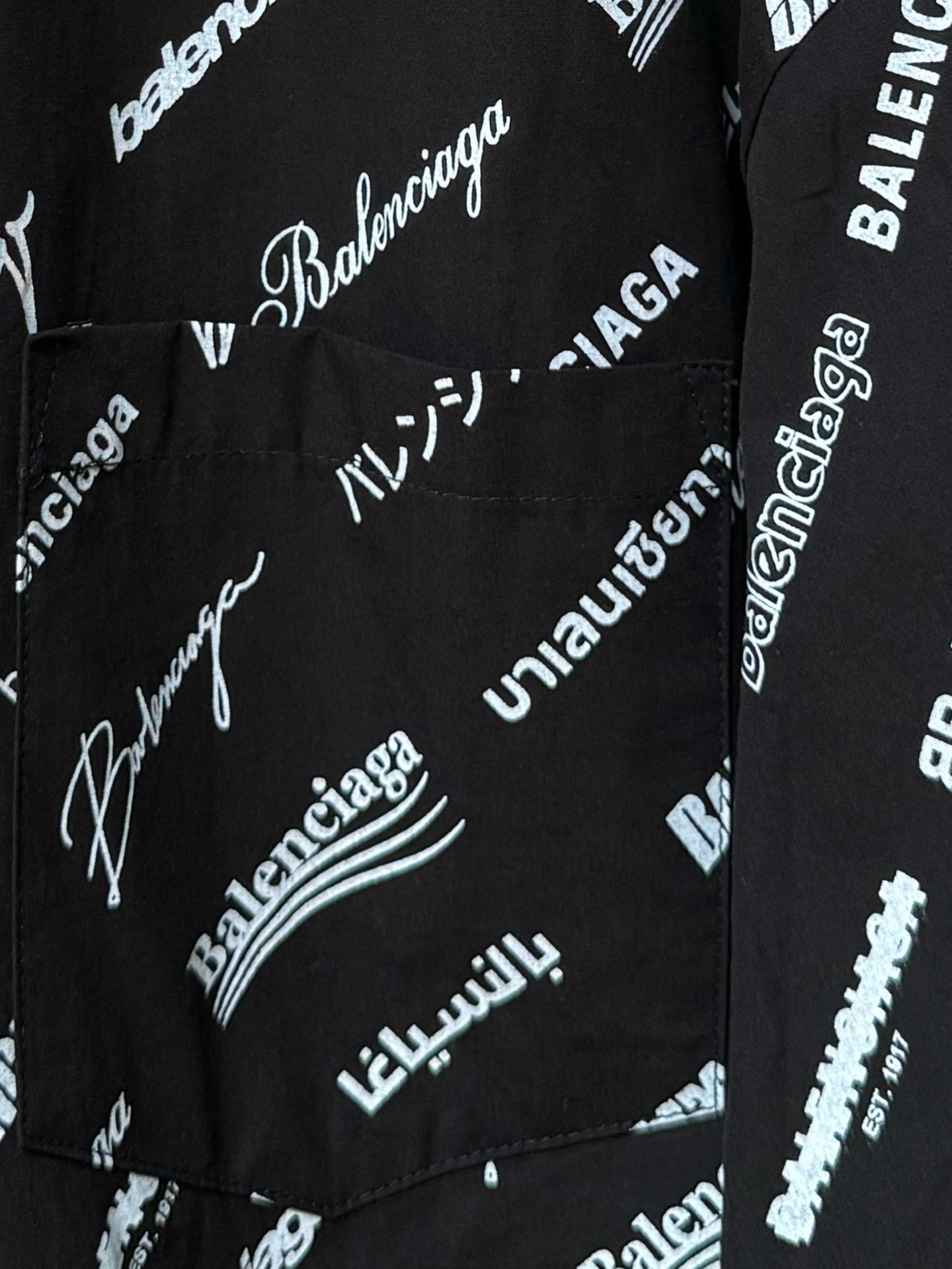 BALENCIAGA 26S LONG SLEEVE SHIRT 124