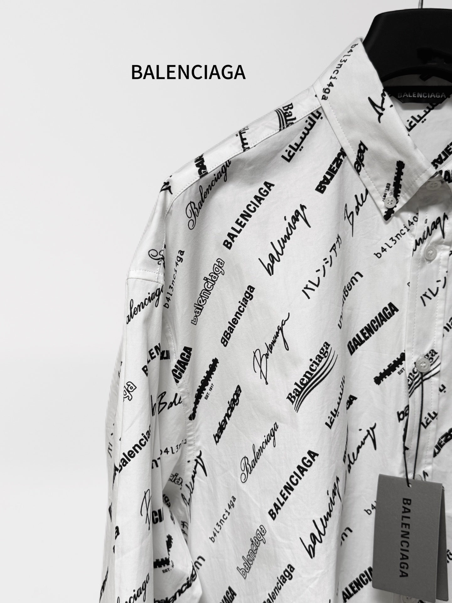 BALENCIAGA 26S LONG SLEEVE SHIRT 123