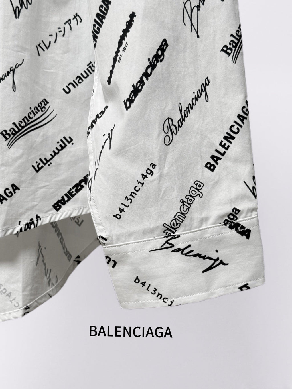 BALENCIAGA 26S LONG SLEEVE SHIRT 123