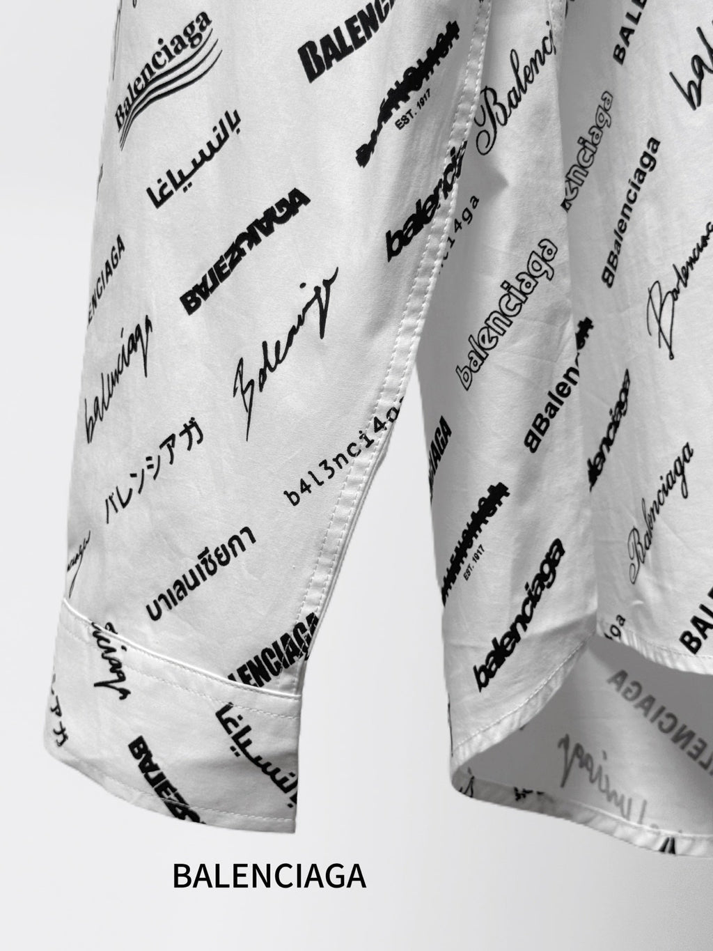 BALENCIAGA 26S LONG SLEEVE SHIRT 123