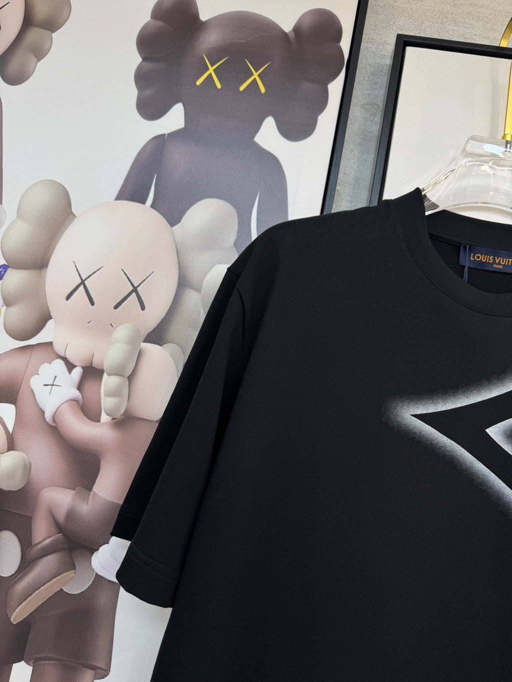 LV BLACK COTTON T-SHIRT 238913