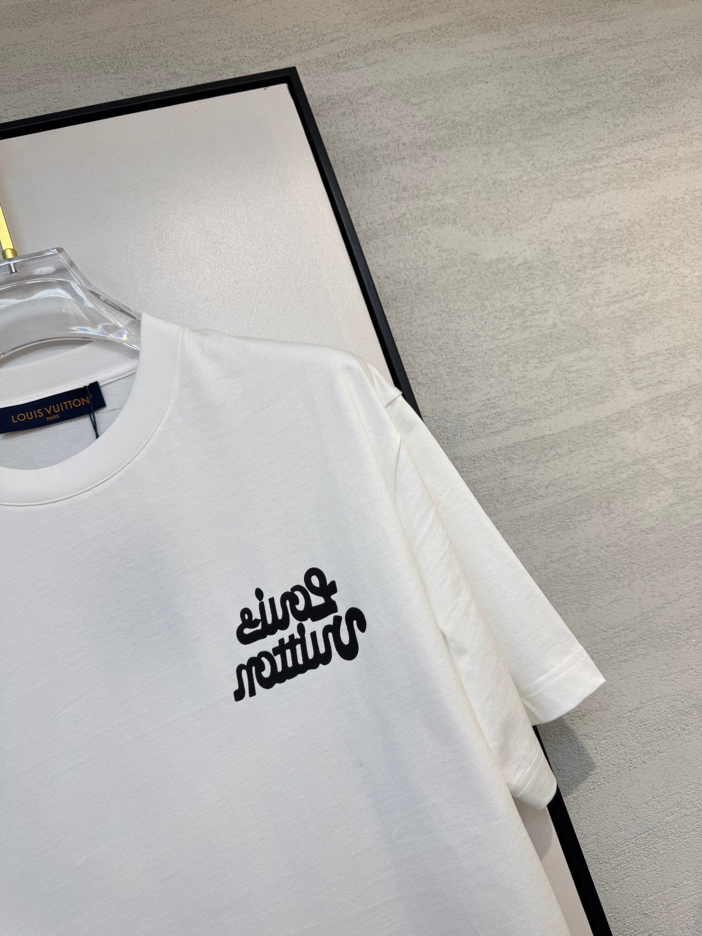LV T-SHIRT IN WHITE COTTON FABRIC 238920