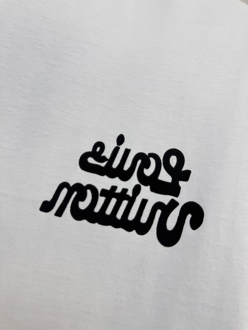 LV T-SHIRT IN WHITE COTTON FABRIC 238920