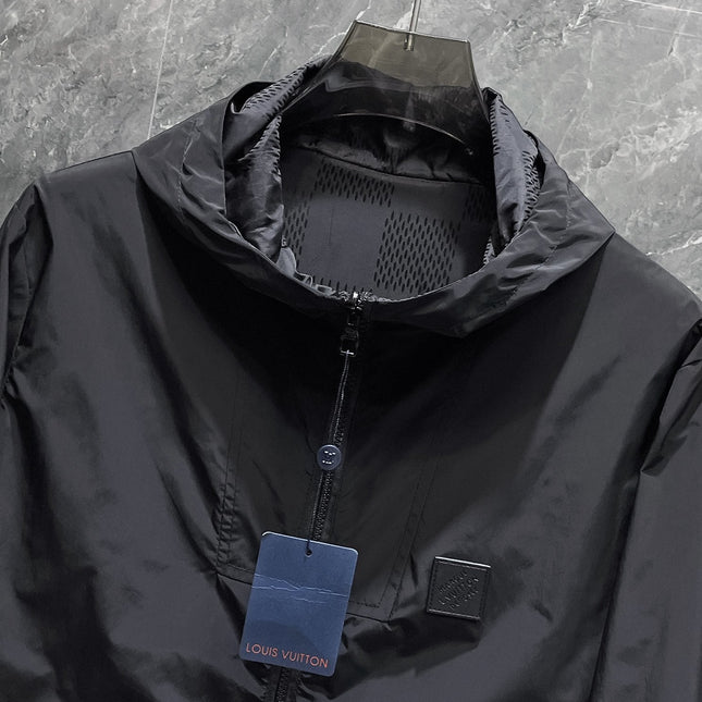 LV BLACK DAMIER JACKET 239564
