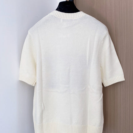 DIOR 26S SHORT SLEEVE KNIT SWEATER 985