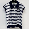 MIUMIU 26S COLLARED TANK TOP 1035