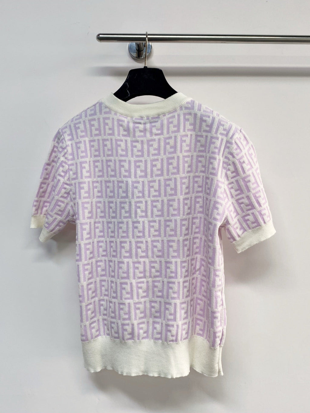 FENDI 26S SHORT SLEEVE KNIT T-SHIRT 216