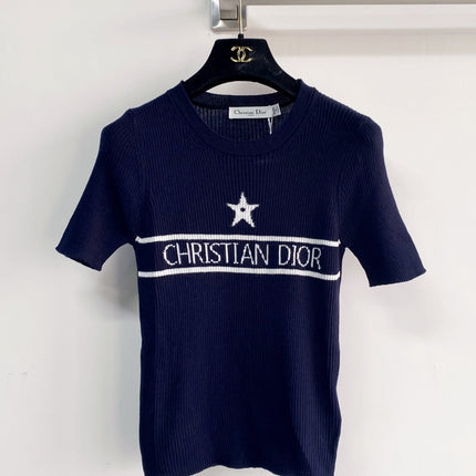 DIOR 26S SHORT-SLEEVE SWEATER 1197