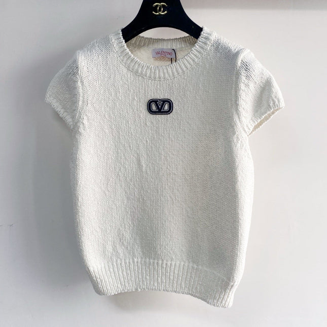 VALENTINO 26S SLEEVELESS KNIT TOP 217