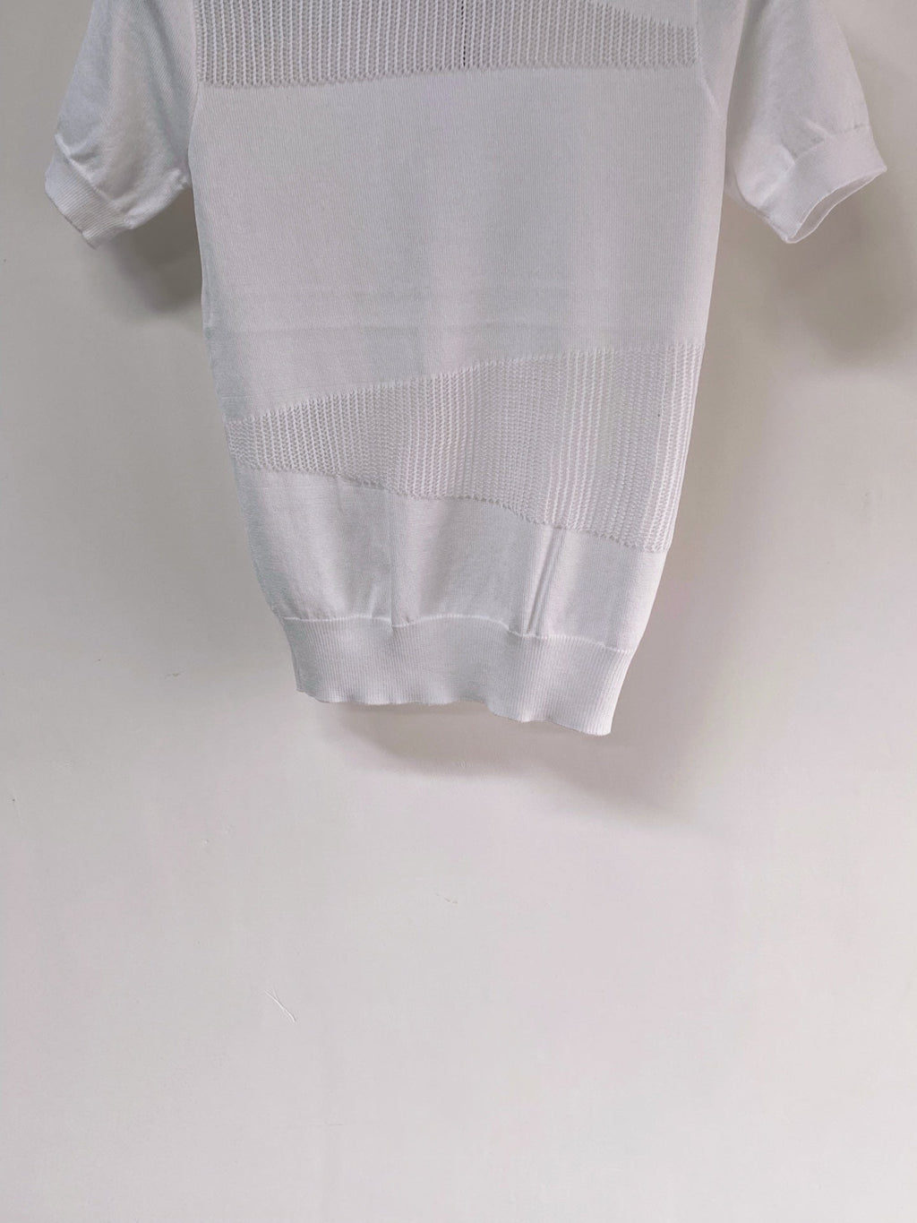 CHANEL 26S SHORT-SLEEVE KNIT TOP STYLE 1086