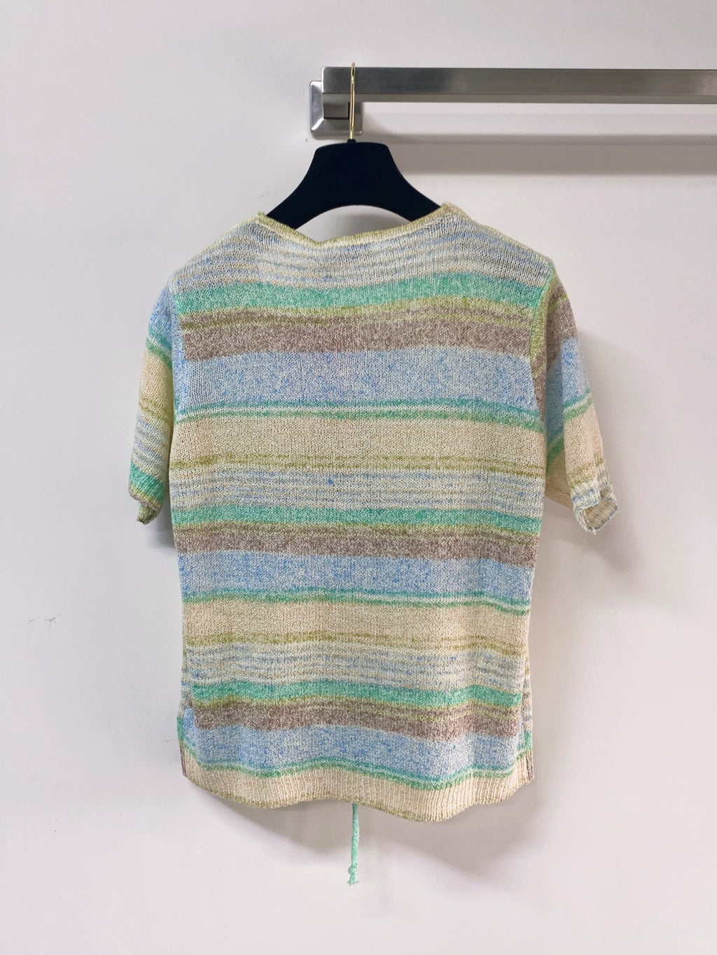 MIUMIU 26S SHORT-SLEEVED SWEATER STYLE 1130
