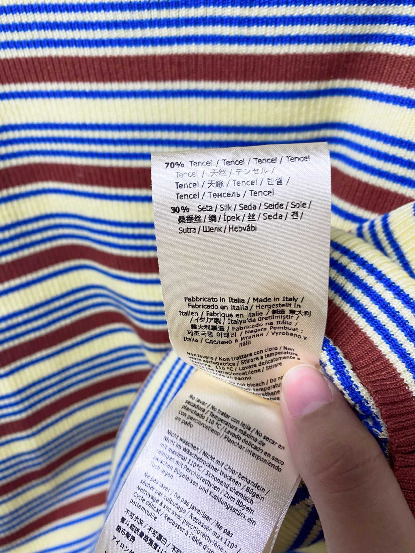 FENDI 26S KNIT T-SHIRT 180