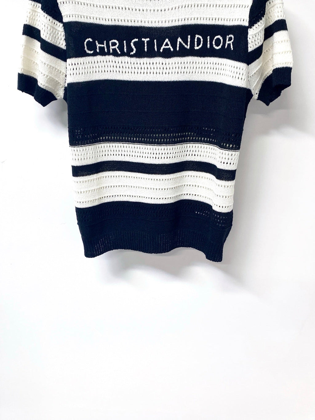 DIOR 26S SHORT-SLEEVED SWEATER 1288