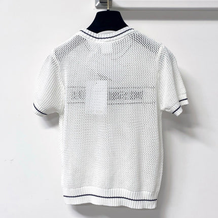 DIOR 26S SHORT-SLEEVED SWEATER 1264