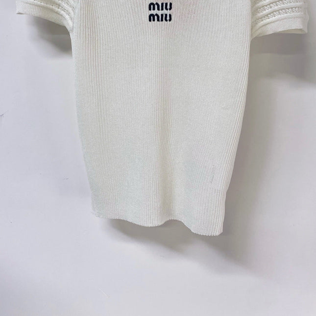MIUMIU 26S SHORT SLEEVE T-SHIRT 1148