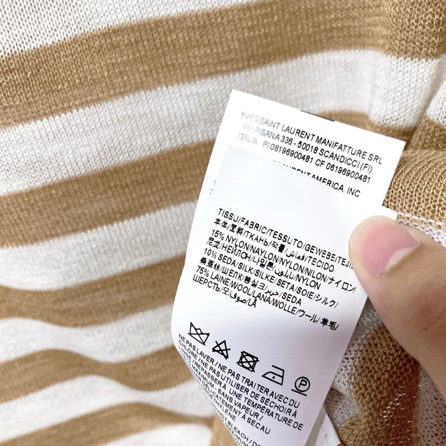 YSL 26S KNIT POLO SHIRT 419