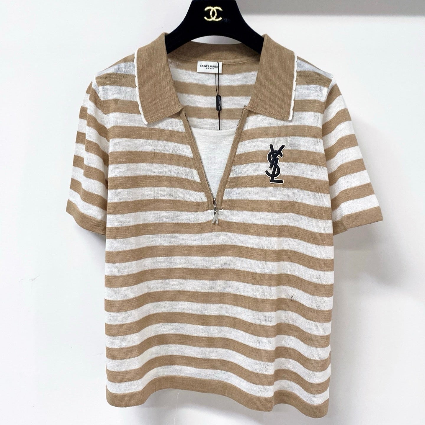 YSL 26S KNIT POLO SHIRT 419