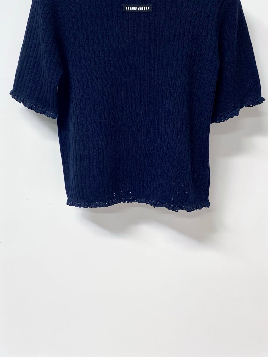 MIUMIU 26S SHORT SLEEVE T-SHIRT 1243