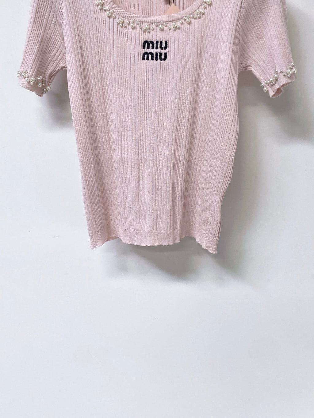MIUMIU 26S SHORT SLEEVE T-SHIRT 1245