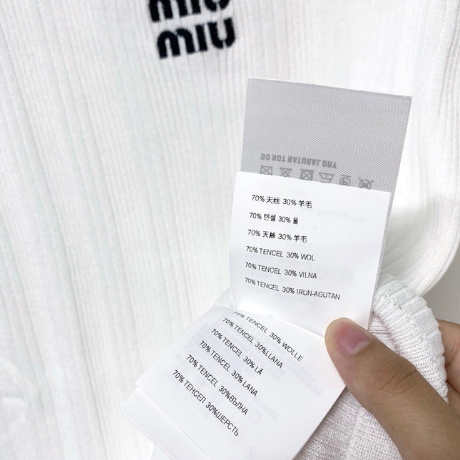 MIUMIU 26S SHORT SLEEVE T-SHIRT 1244