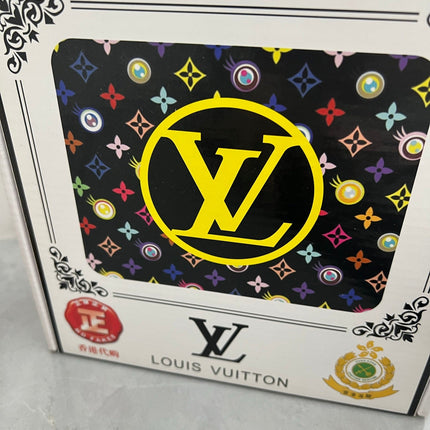LV 25S BELT 38 MM IN BLACK CALFSKIN STAMP LOGO 593292