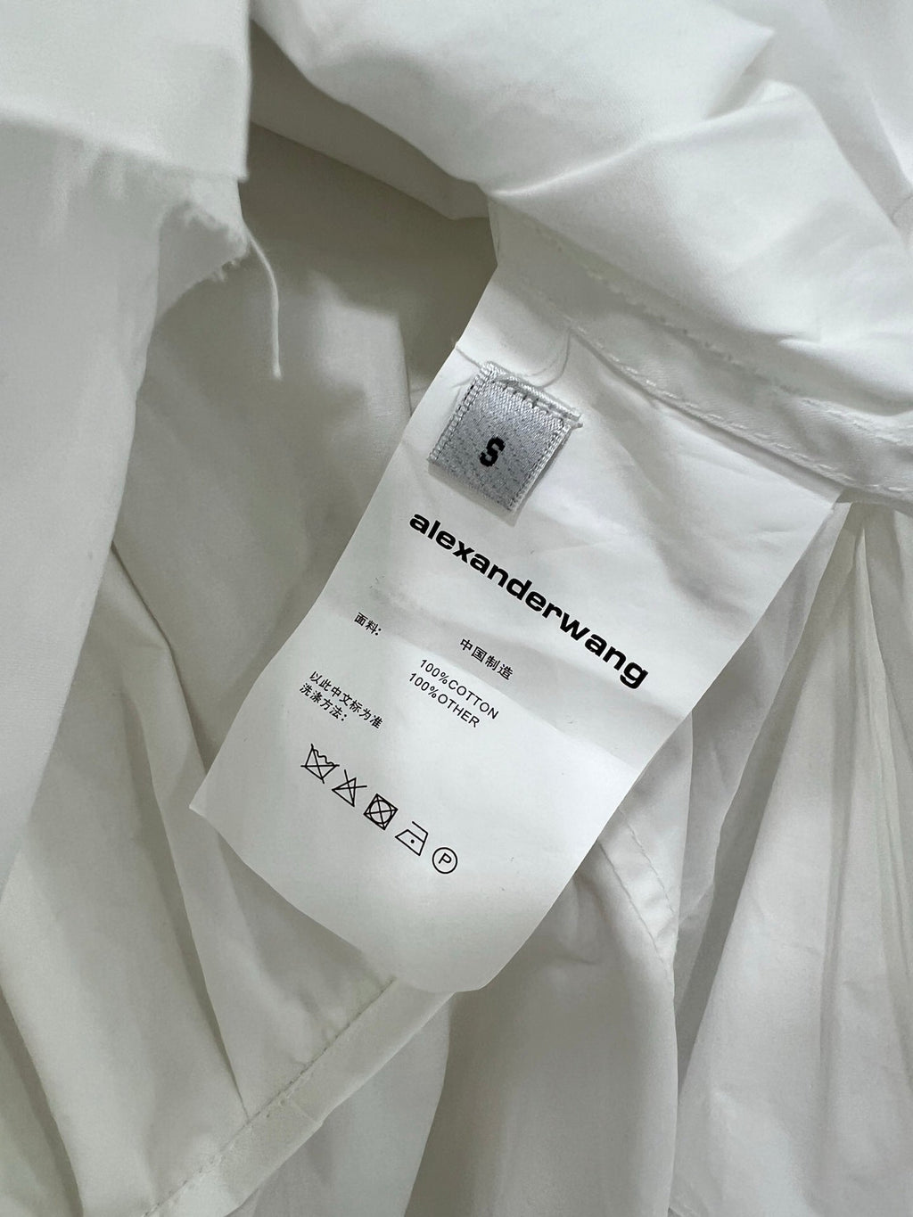 ALEXANDER WANG UNIQUE DESIGN SHIRT DRESS 272255