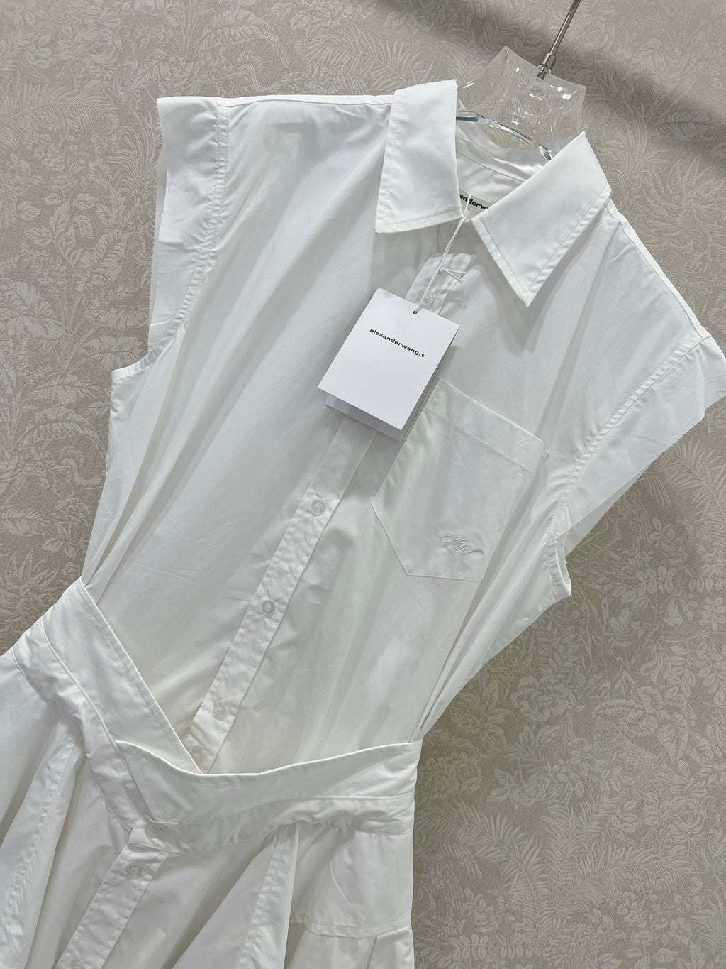 ALEXANDER WANG UNIQUE DESIGN SHIRT DRESS 272255