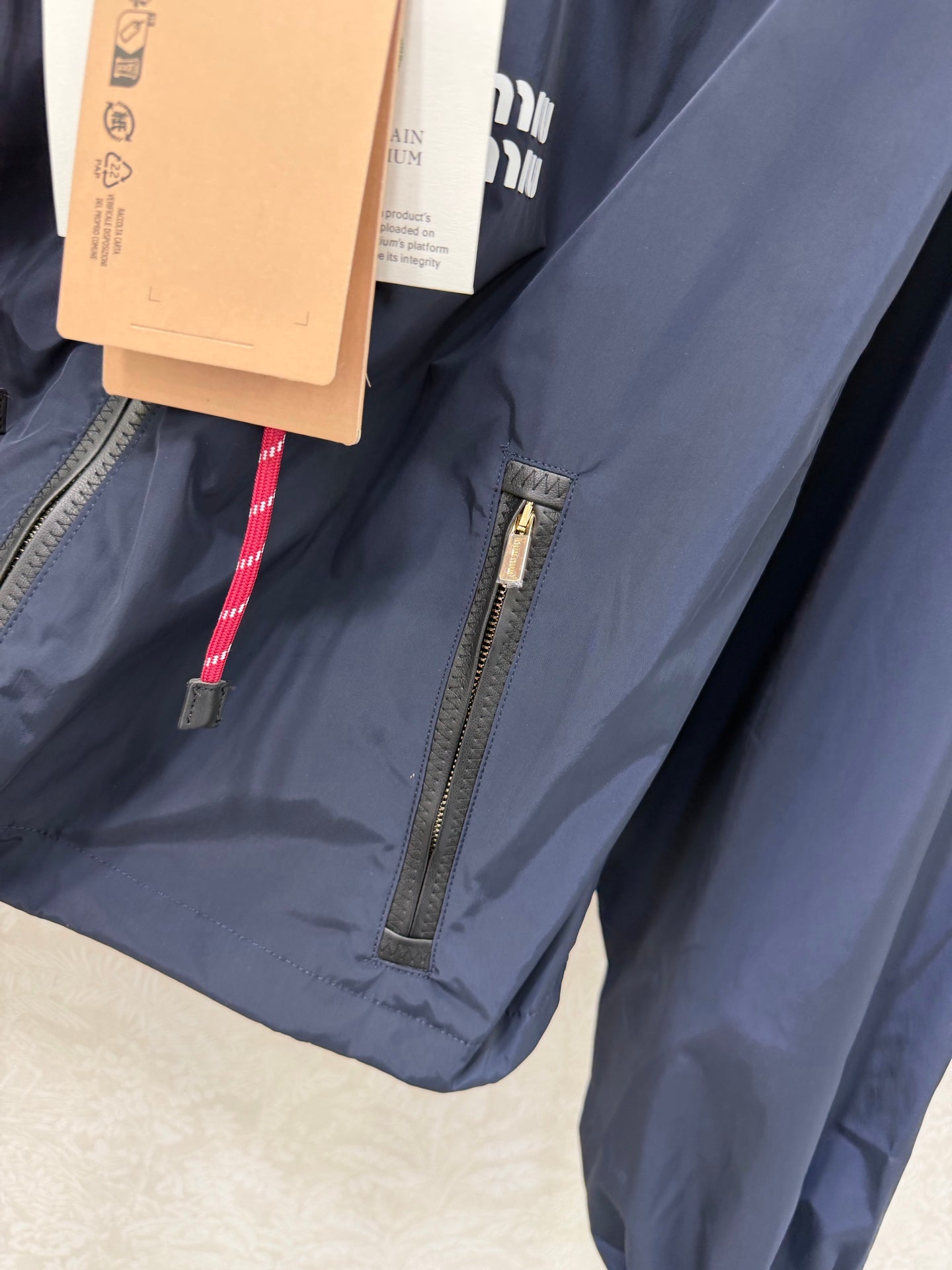 MIUMIU 26S HOODED JACKET 992
