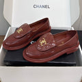 MOCCASIN 2.5 CM IN JAM RED PREMIUM LAMBSKIN