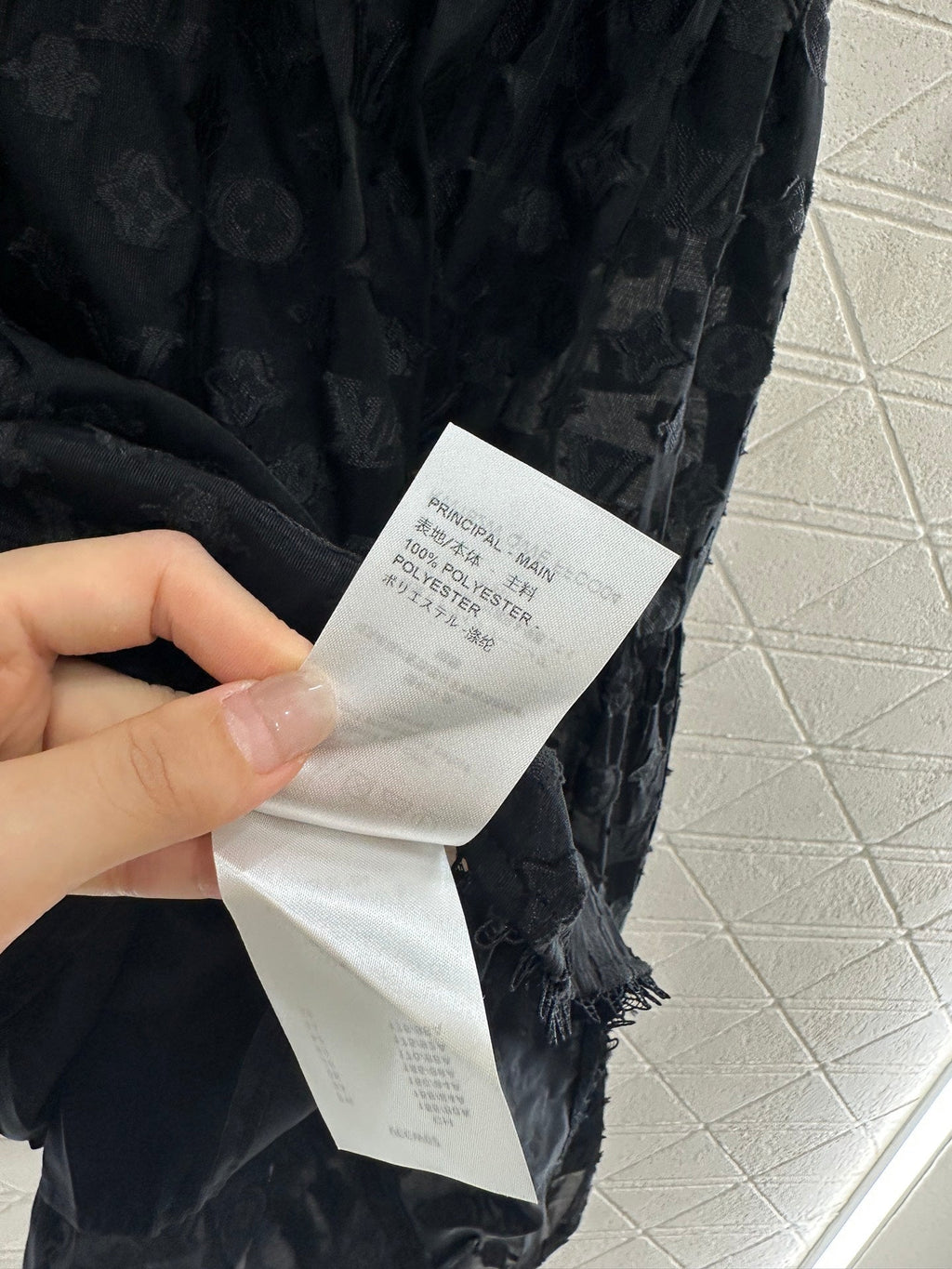 LV 25S SLEEVELESS JACQUARD DRESS 265590