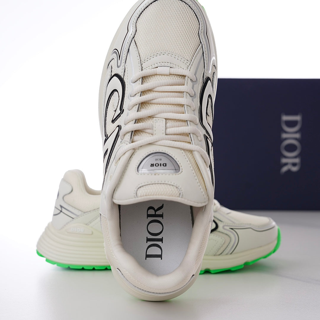 CD B30 SNEAKER CREAM MESH FABRIC