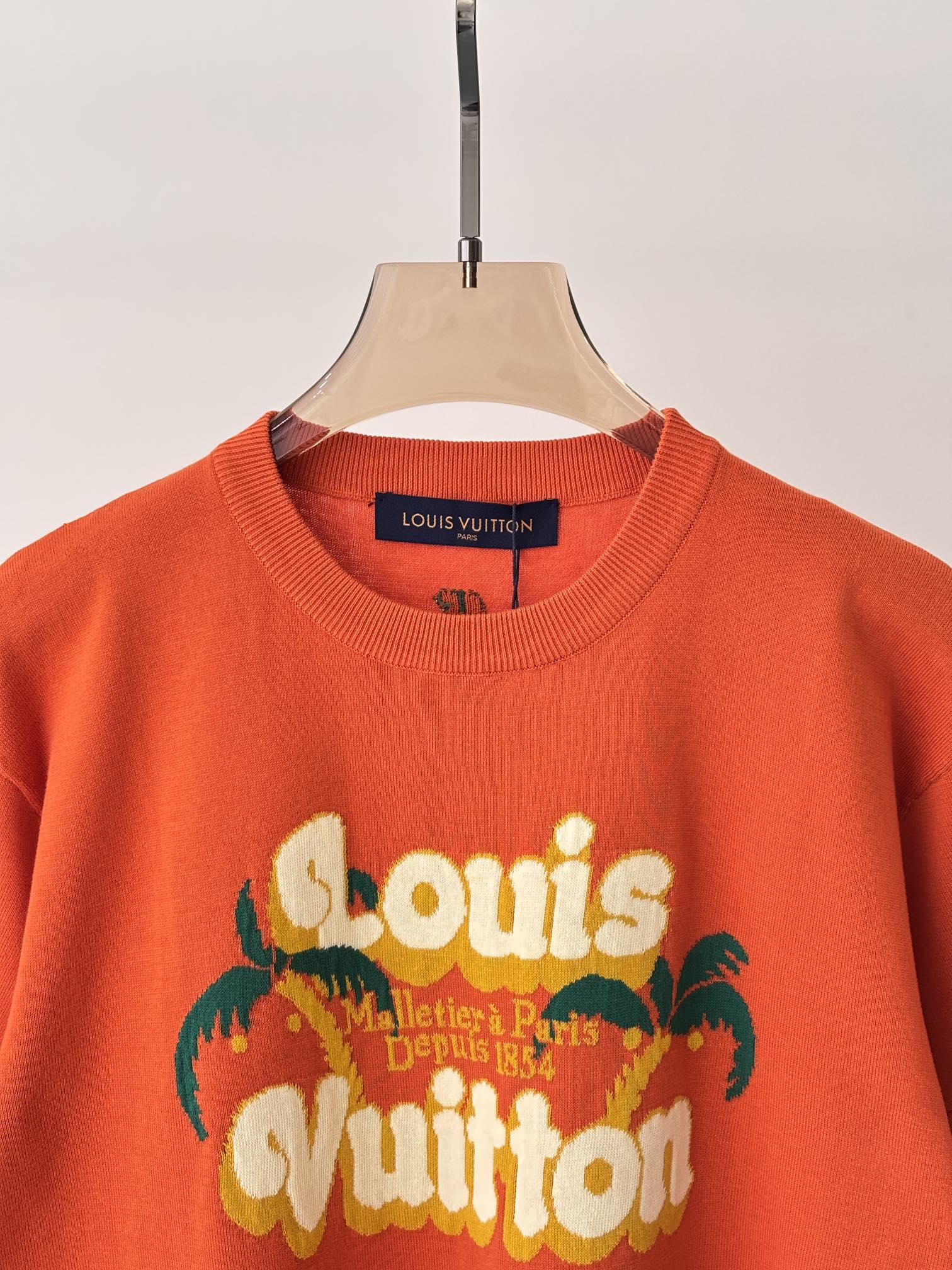 LV 25 T- Shirt Orange Cotton 232738