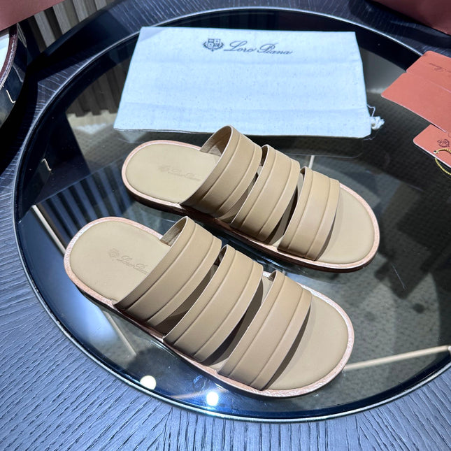 LP NAHA SANDAL BEIGE LAMBSKIN