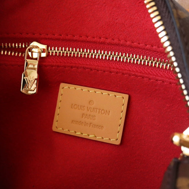 LV 26S SPEEDY TRUNK 20 IN BROWN MONOGRAM CANVAS