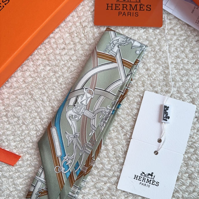 HERMES 26S SCARF 86 IN SILK 309613