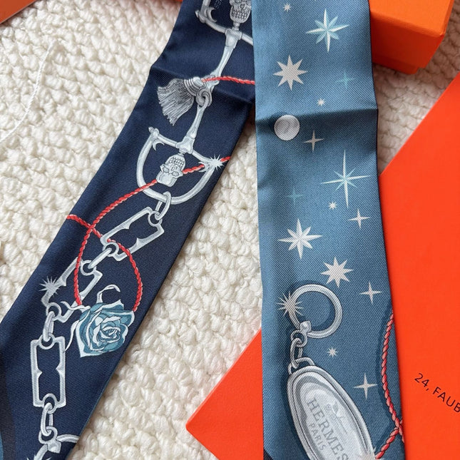 HERMES 26S SCARF 86 IN SILK 309616