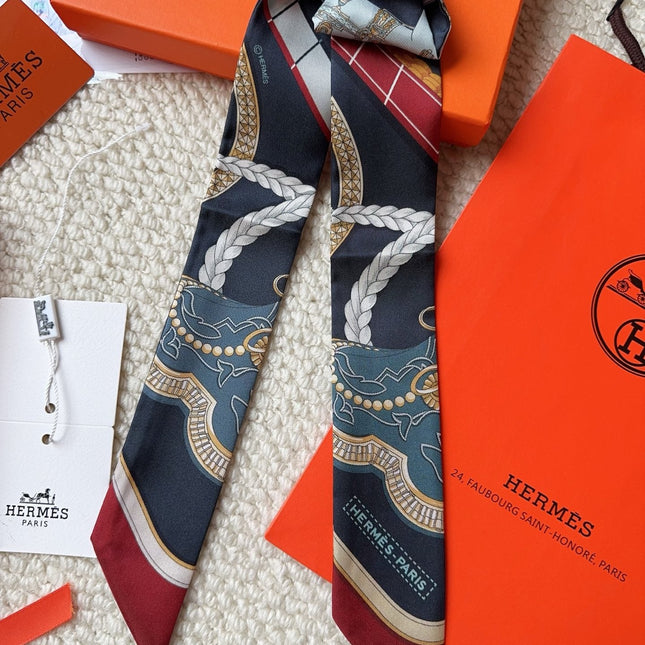 HERMES 26S SCARF 86 IN SILK 309619