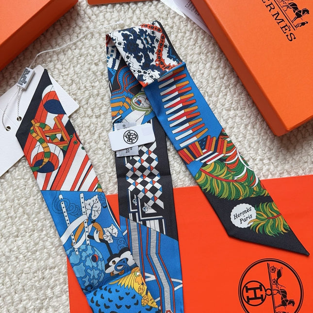 HERMES 26S SCARF 86 IN SILK 309625