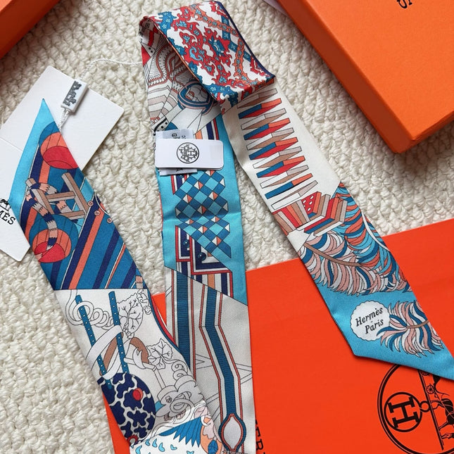HERMES 26S SCARF 86 IN SILK 309627