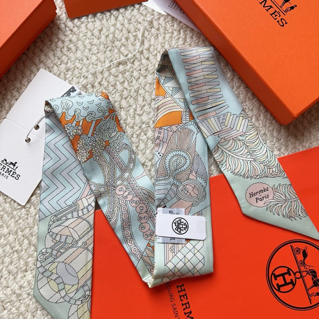 HERMES 26S SCARF 86 IN SILK 309628