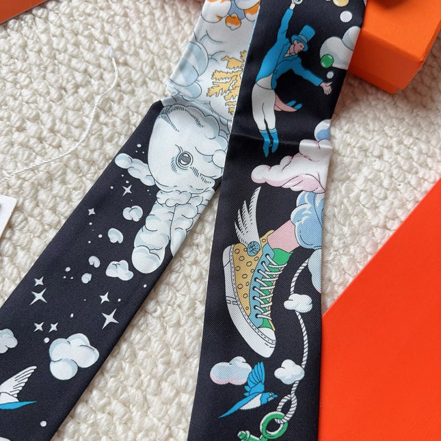 HERMES 26S SCARF 86 IN SILK 309630